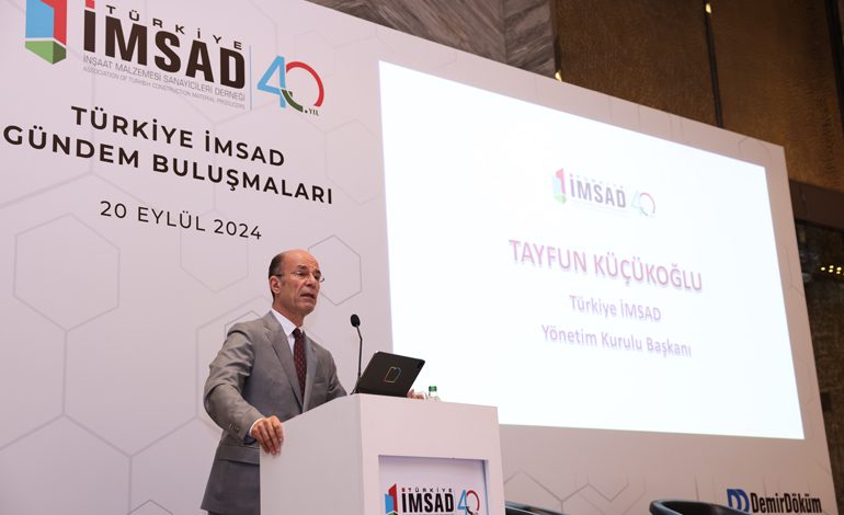 Türkiye İMSAD Yönetim Kurulu Başkanı Tayfun Küçükoğlu: ‘’Çağdaş bir Türkiye için bağımlılıklarımızı azaltmak zorundayız’’