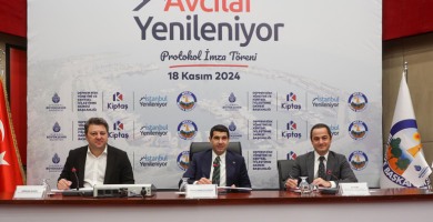 KİPTAŞ ve Avcılar Belediyesi arasında, "İstanbul Yenileniyor" çalışması kapsamında protokol imzalandı